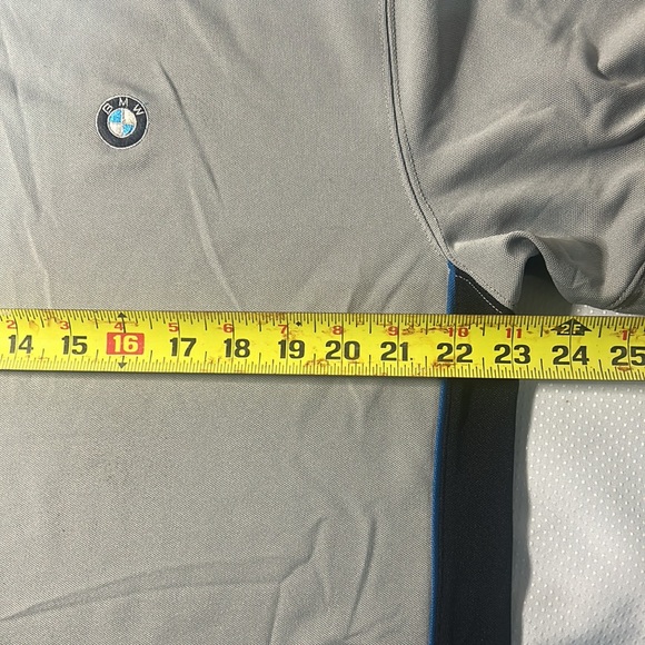 BMW Mechanic Men's Large Gray Polo Golf Shirt Employee Uniform Dealership - Picture 7 of 8